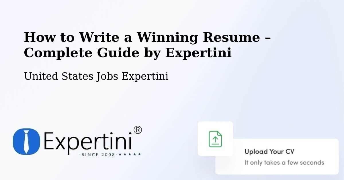 Resume Writing Guide for Job Seekers – Lititz - Lititz, United States Jobs Expertini
